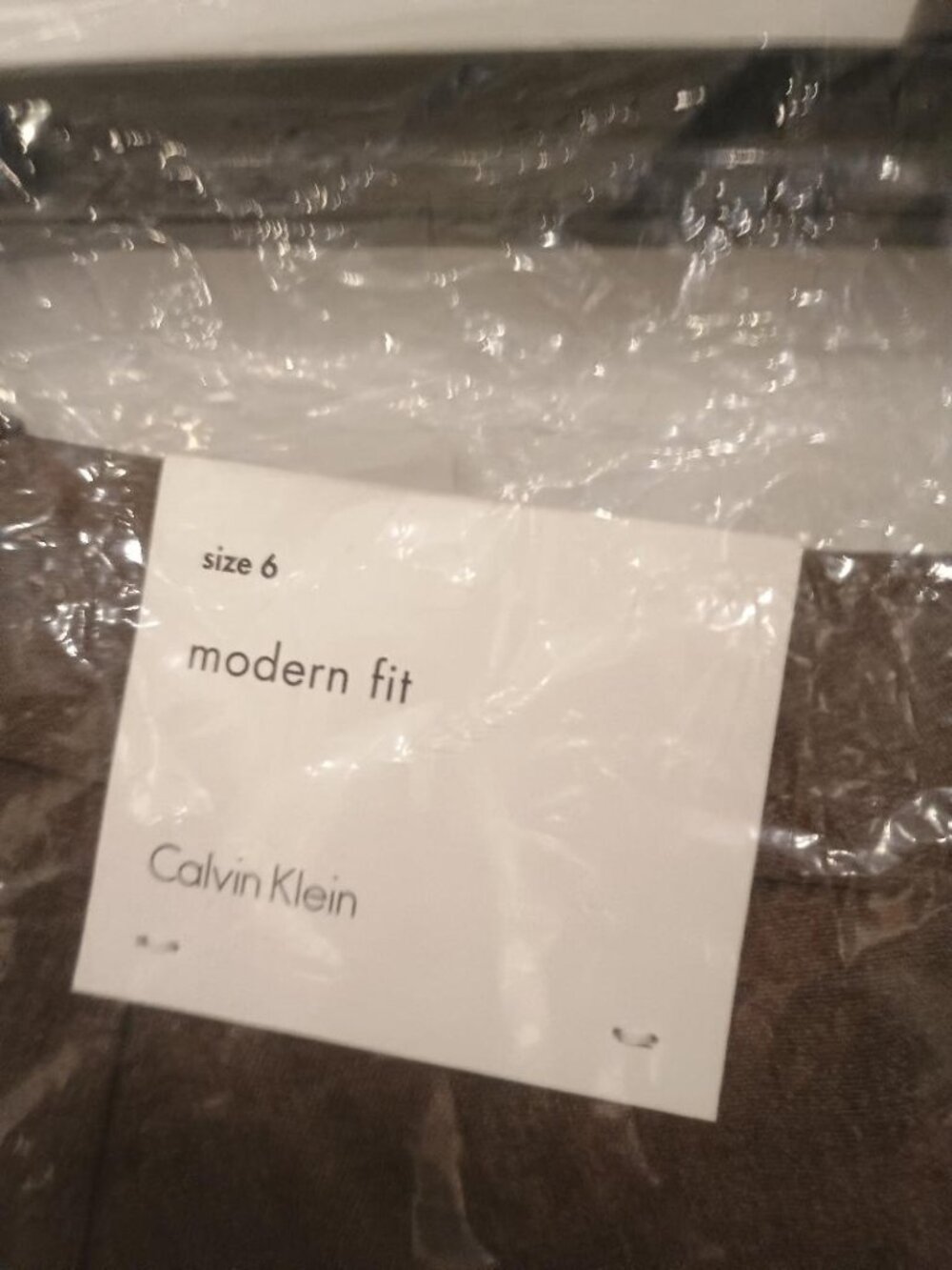 NEW in original wrapping from Calvin Klein- Modern Fit Pant- Size 6